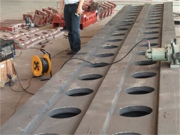 振动时效应用于大型机床床身